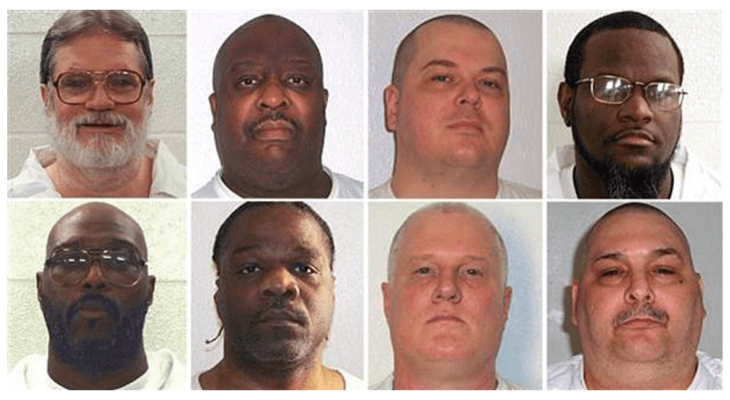 State and Federal Courts Grant Stays, Preliminary Injunctions Blocking 8 Arkansas Executions