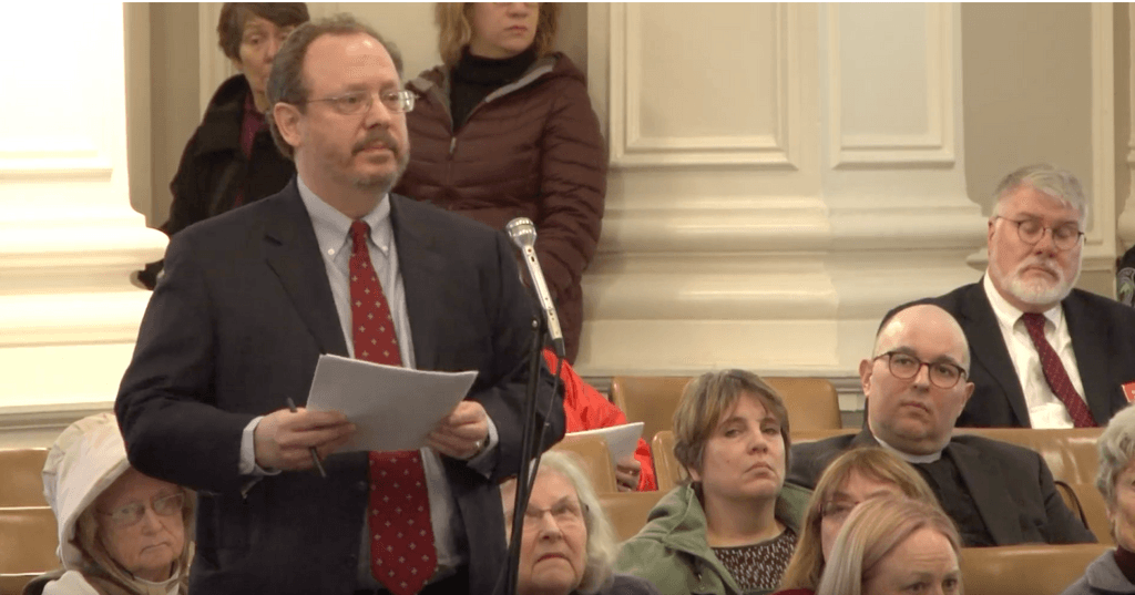 Committee on Criminal Justice and Public Safety, New Hampshire House of Representatives: Testimony on HB 455–Changing the penalty for capital murder to life imprisonment without the possibility for parole