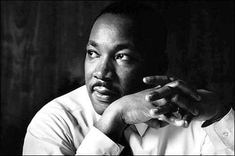 The Reverend Dr. Martin Luther King, Jr.: "Hate cannot drive out hate; only love can do that."