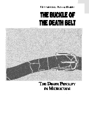 Chattahoochee Judicial District: BUCKLE OF THE DEATH BELT: The Death Penalty in Microcosm