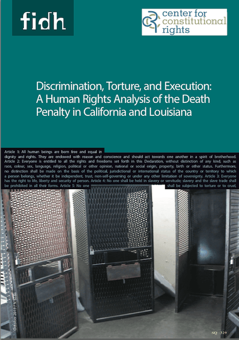 STUDIES: Human Rights Groups Examine Death Penalty in California and Louisiana