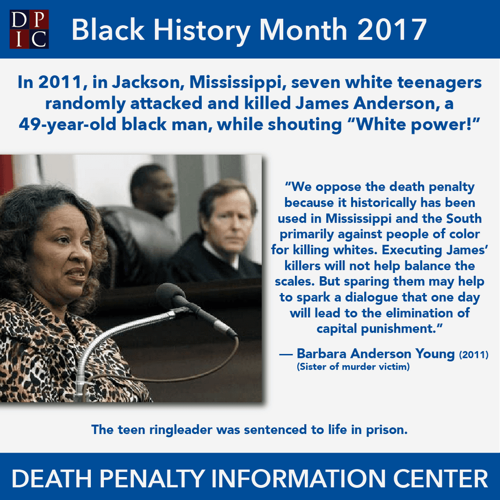 February 10, 2017: Life or death for racial hate crimes?