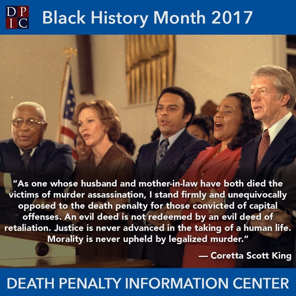 February 1, 2017: Coretta Scott King and the death penalty.