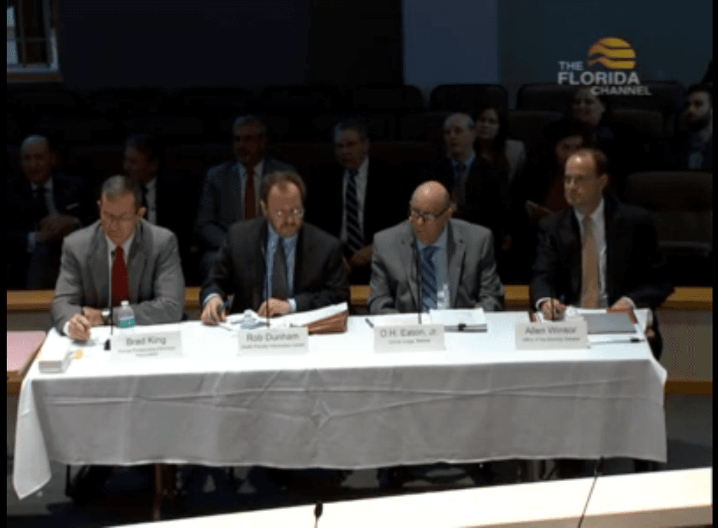 Testimony in the Florida Senate Criminal Justice Committee in January 2016 on a bill to redress constitutional infirmities in the state's death-penalty statute.