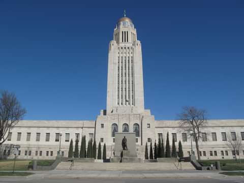 Nebraska State Capitol.  Photo by Briana Gauger, 2011.