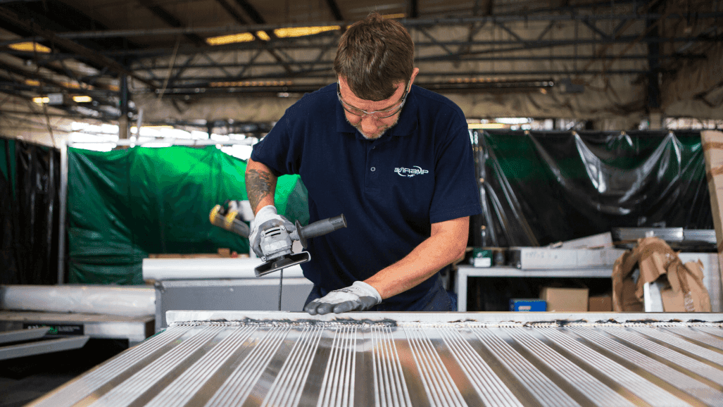 Aluminium Lean on Van Loading Ramp | AlloyRamps