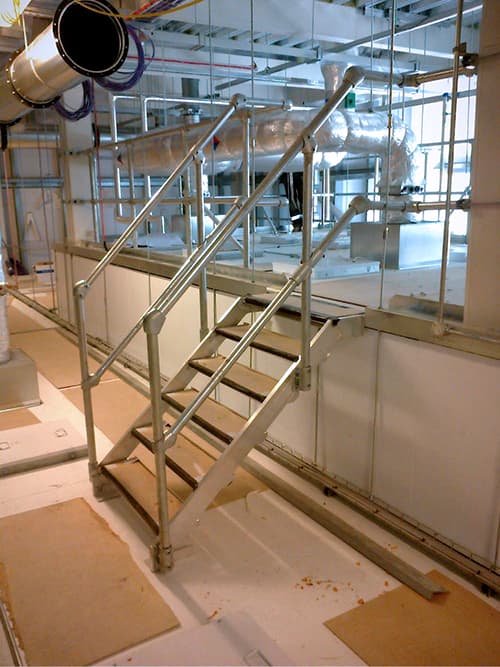 Spie Maintenance Aluminium Stairs | AlloyRamps