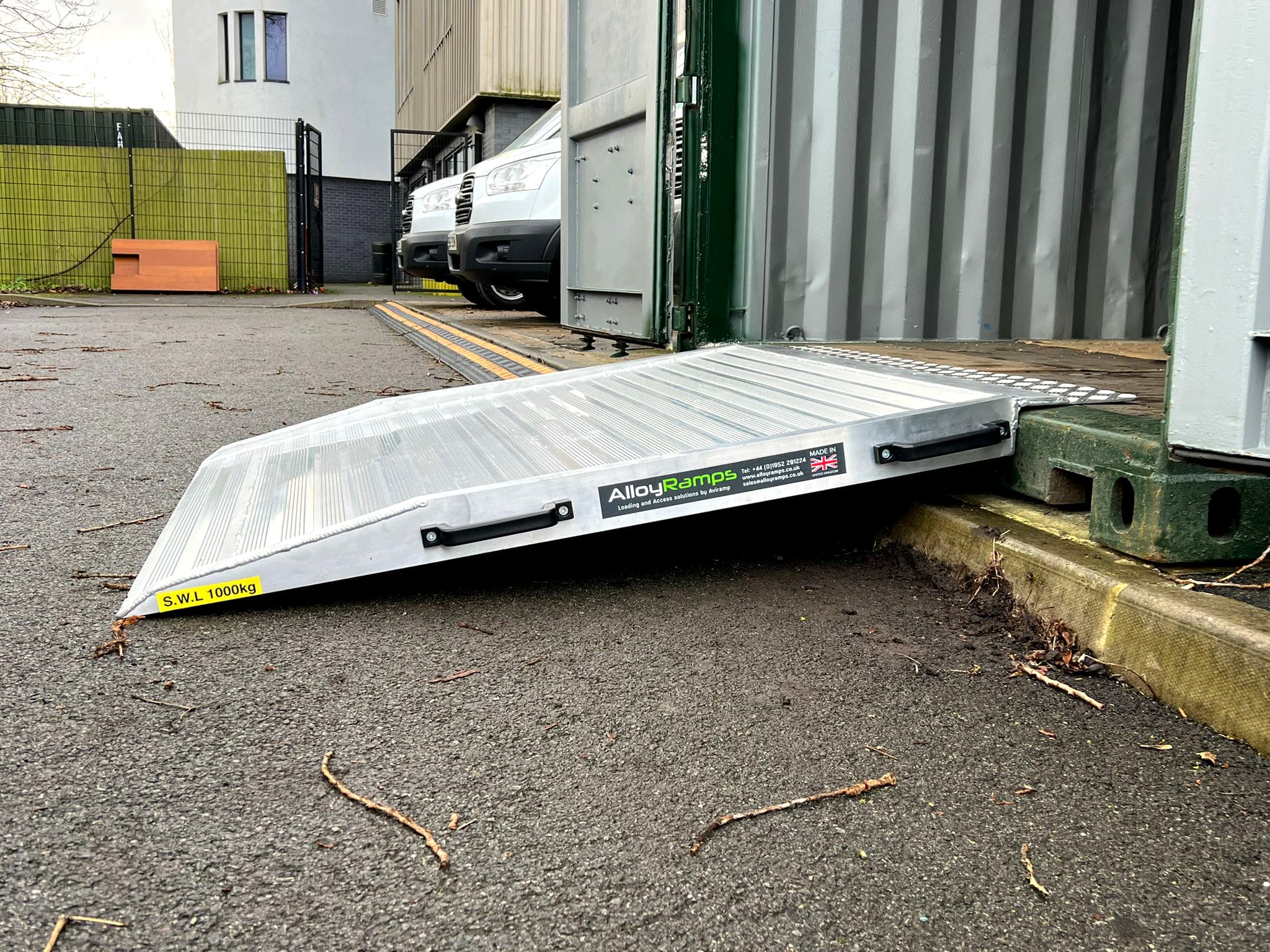 Container Ramps | Container Access Ramp | Alloy Ramps - AlloyRamps