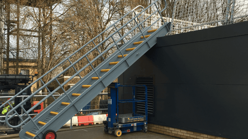 Aluminium Gangway Navy Training Stairs | AlloyRamps