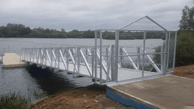 Aluminium Gangway With Gate | AlloyRamps