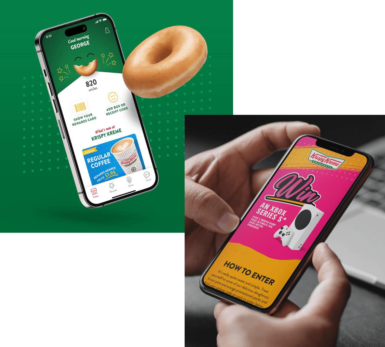 Krispy Kreme App Design