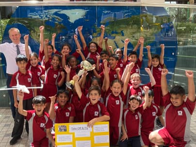Year 3 Italy Winning class for science week competition