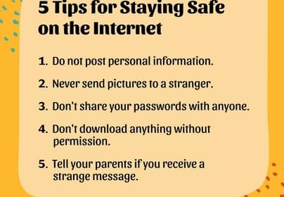 5 tips for staying safe online