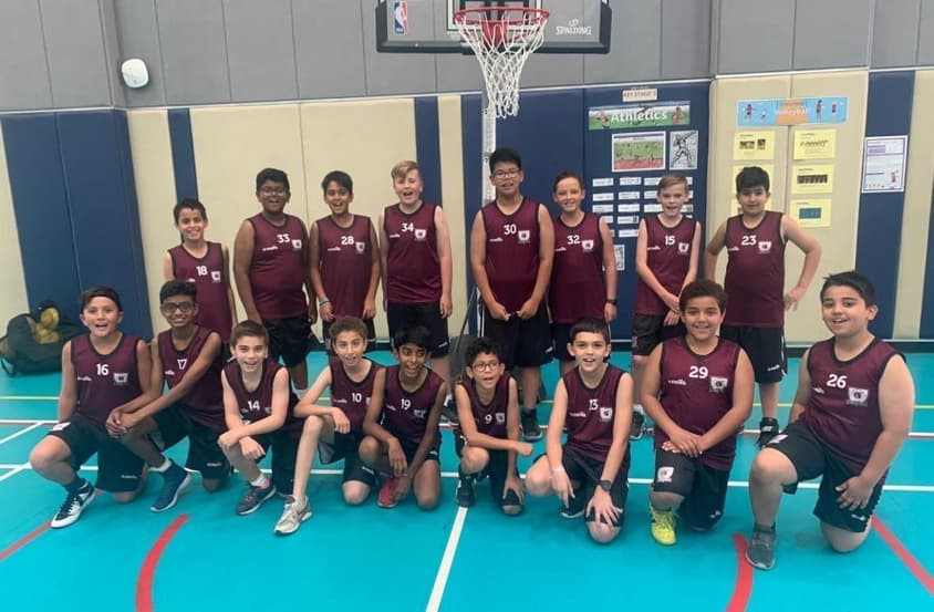 Year 56 Boys basketball teams played in the QPPSSA basketball competition at ASD