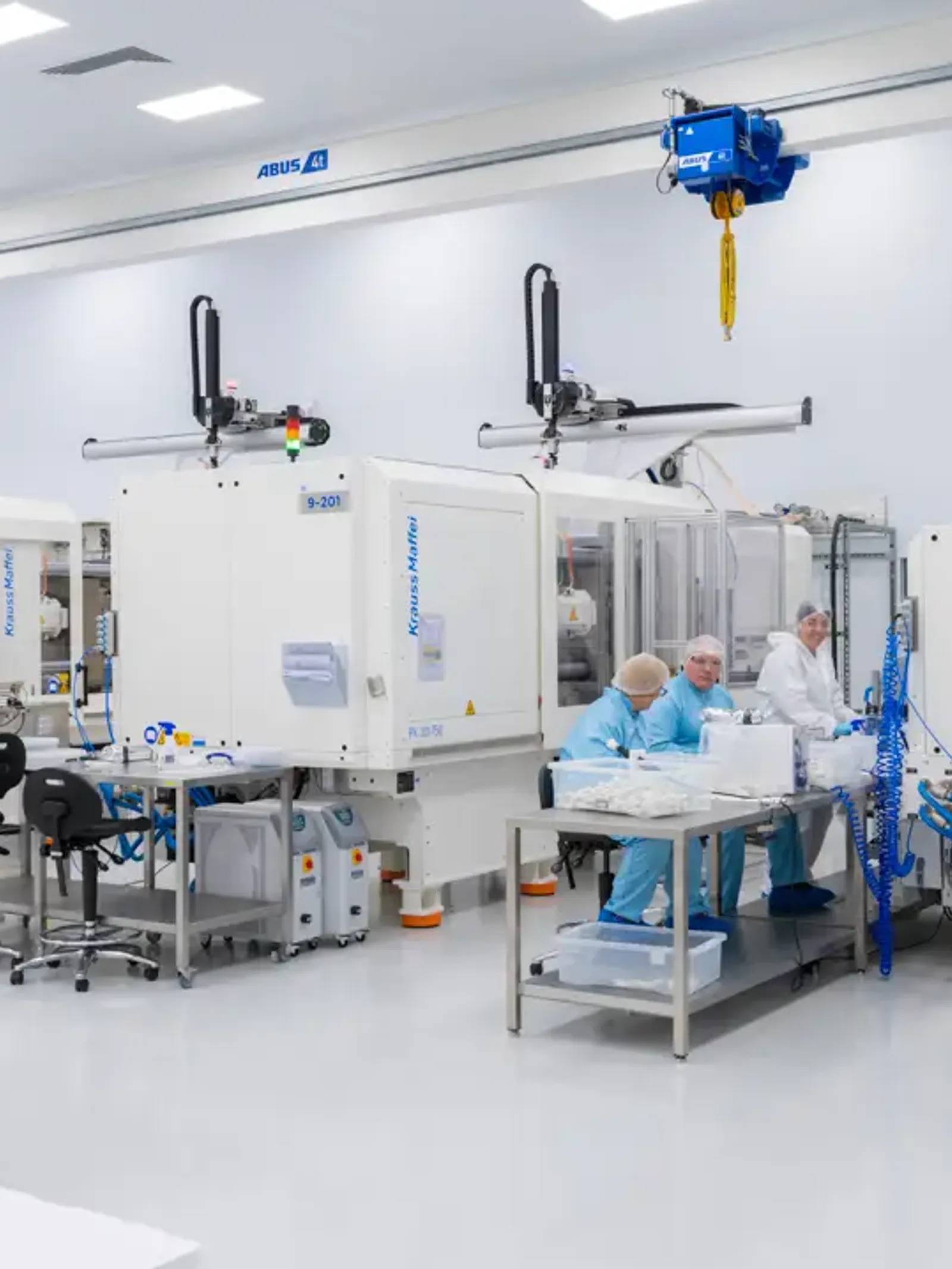 Open Lab Design with Modern Technology Integration & Equipment