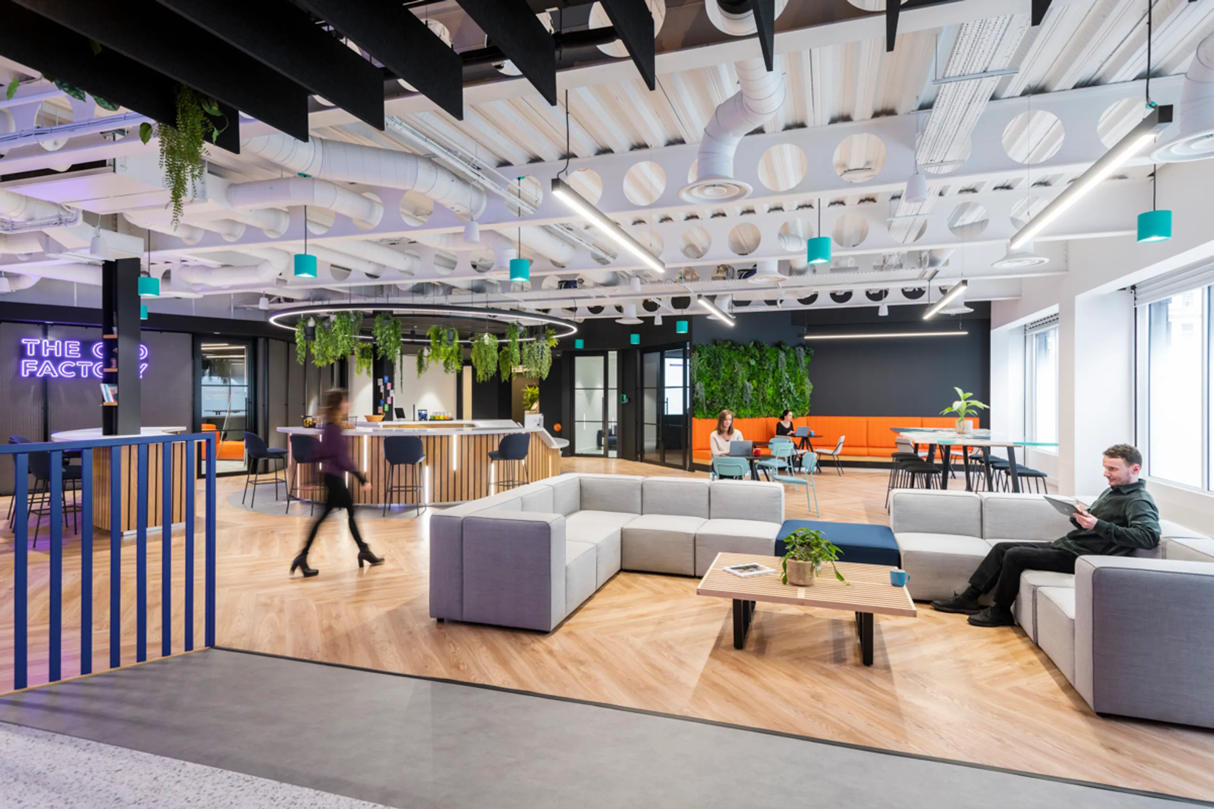 Commercial space office fit out