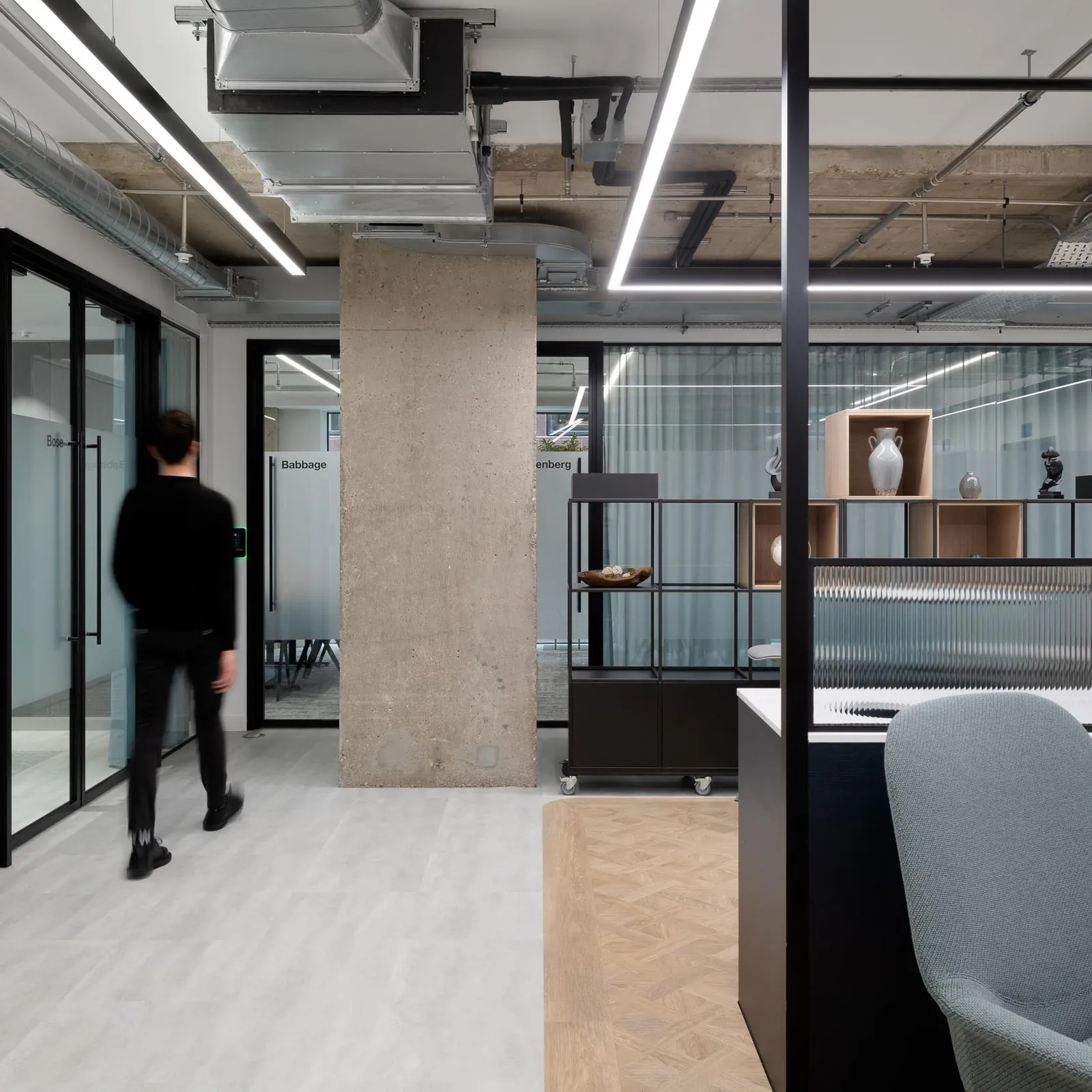 Modern office style refurbishment