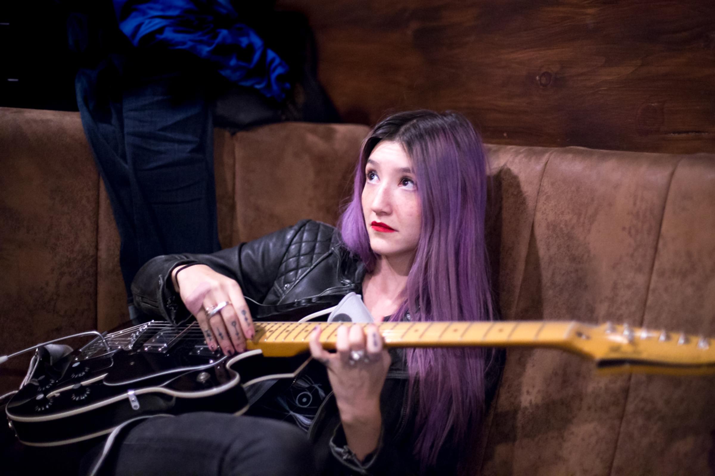 Queen Kwong Backstage with Best Fit The Line of Best Fit