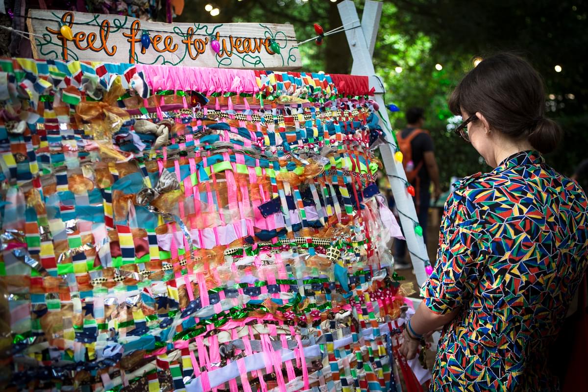 Feel free to weave EOTR 2018 by Chris Almeida