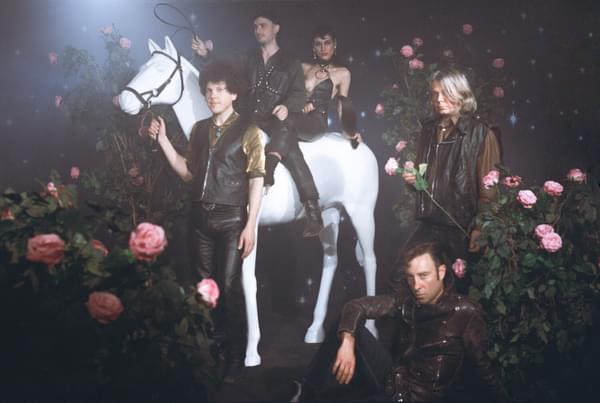 Black Lips horse and roses for "Lost Angel" single