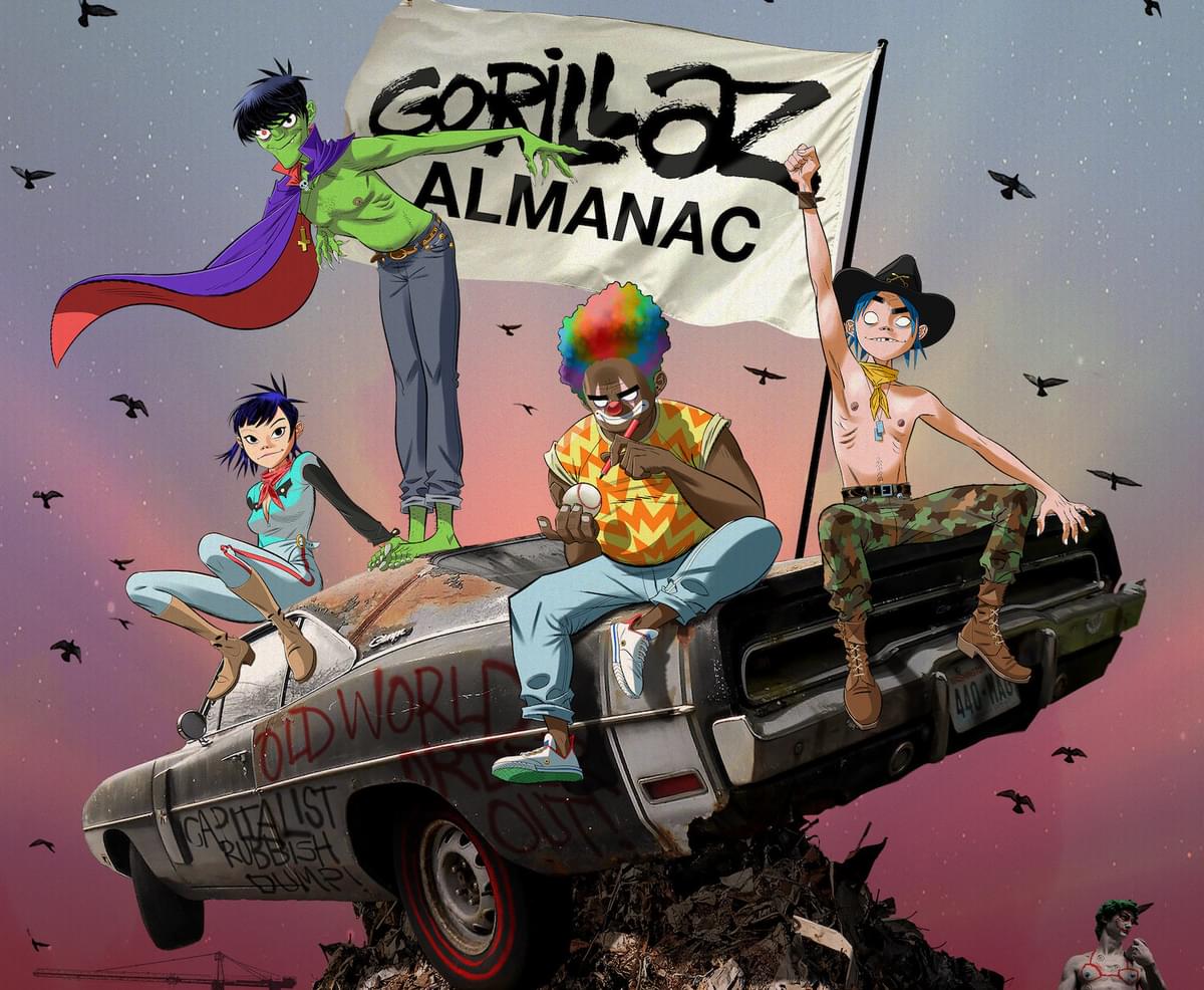 Gorillaz Almanac cover 300dpi