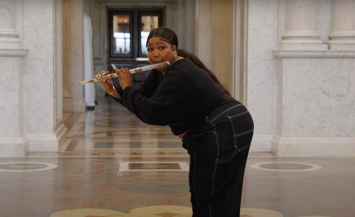 Lizzo plays James Madison's crystal flute at Library of Congress