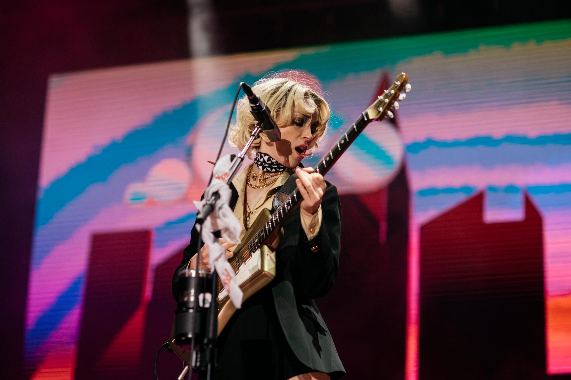 St. Vincent to host new 2025 podcast History Listen Rock The Line of