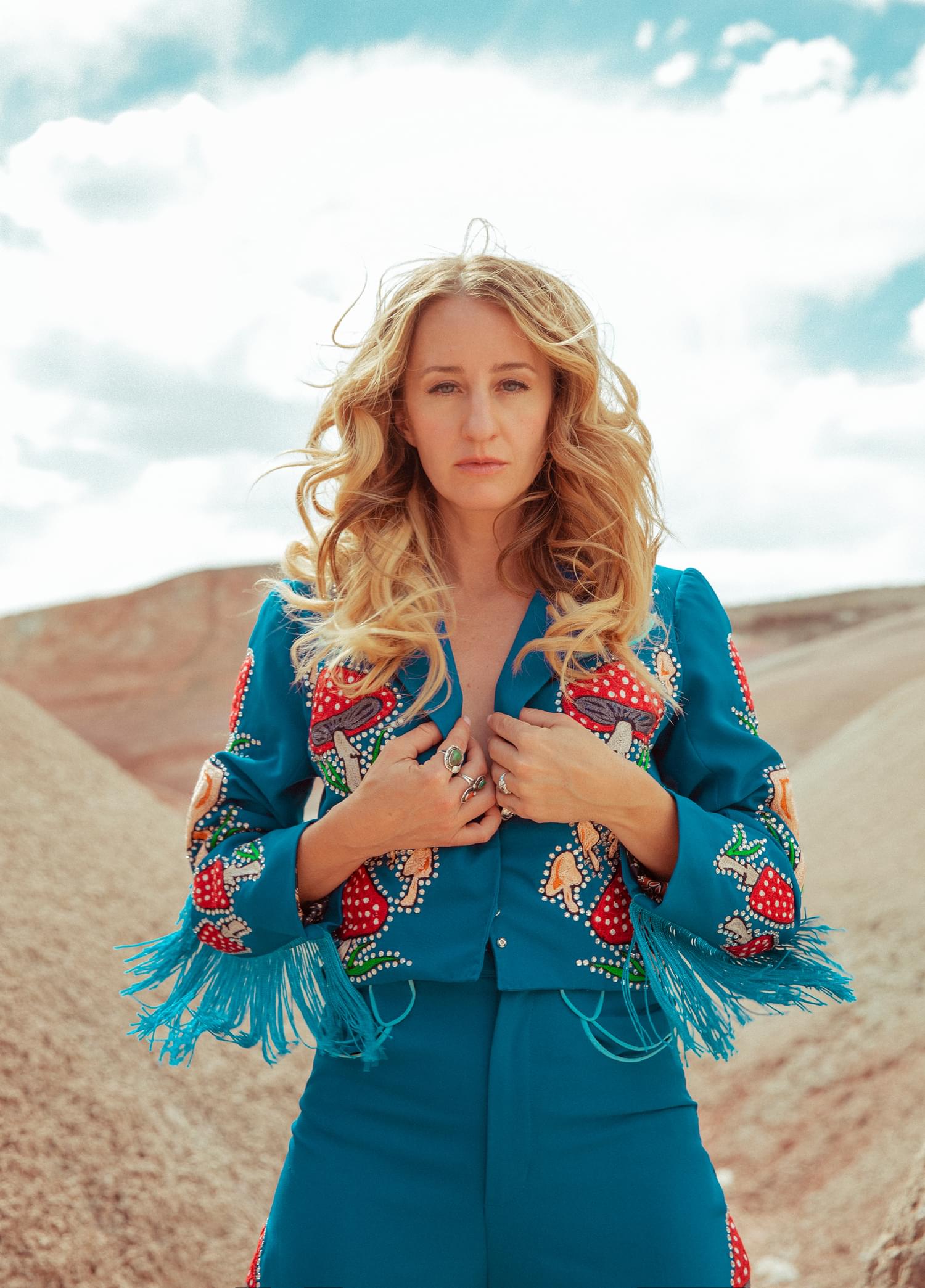 Margo Price by Alysse Gafkjen blue