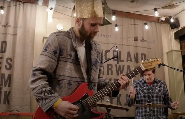 Prins Póló performing "París Norðursins" live for KEXP