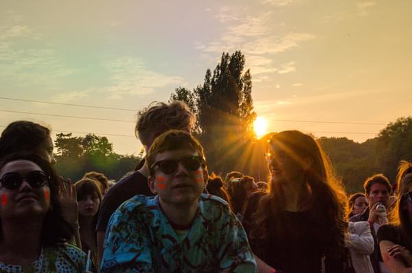 Sunset on the Main Stage 050914 Bestival 2014 by Howard Melnyczuk