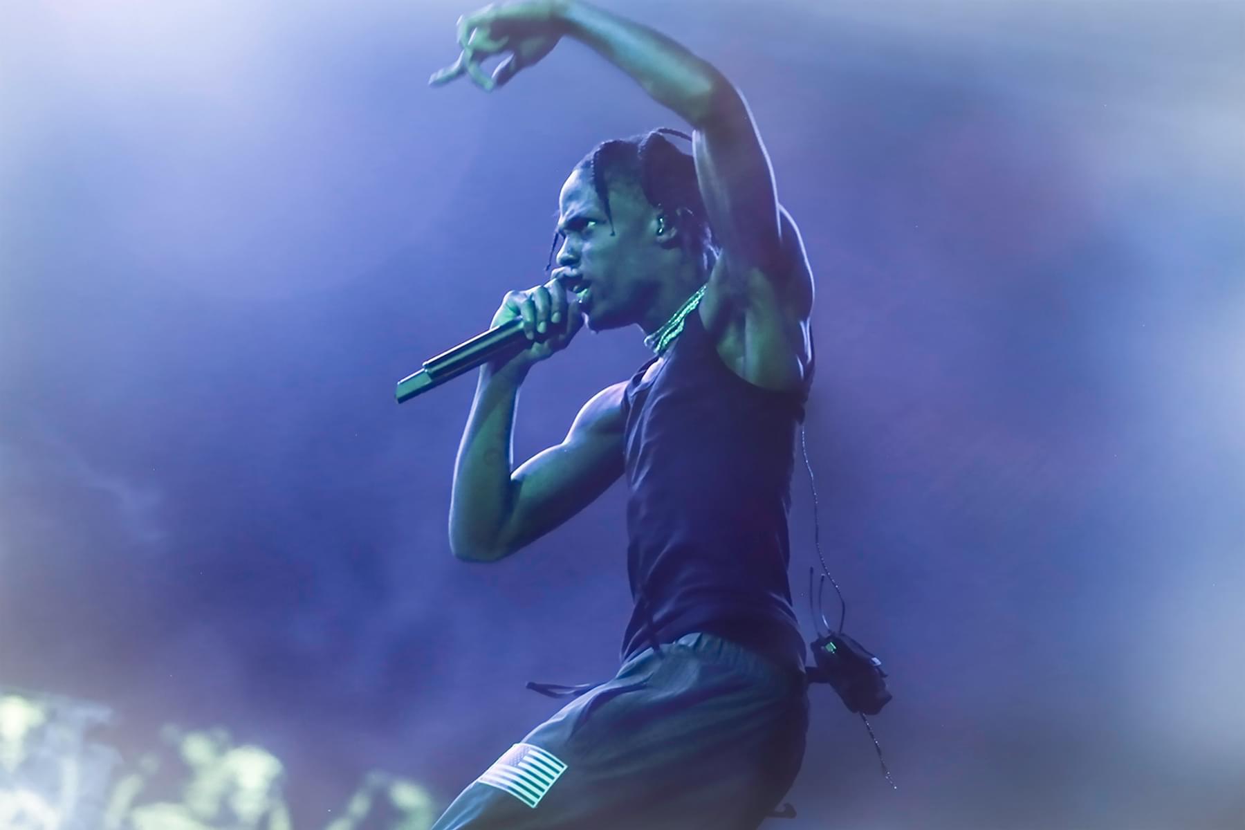 Travis Scott keeps promise and designs t-shirts for Houston High School seniors | The Line of