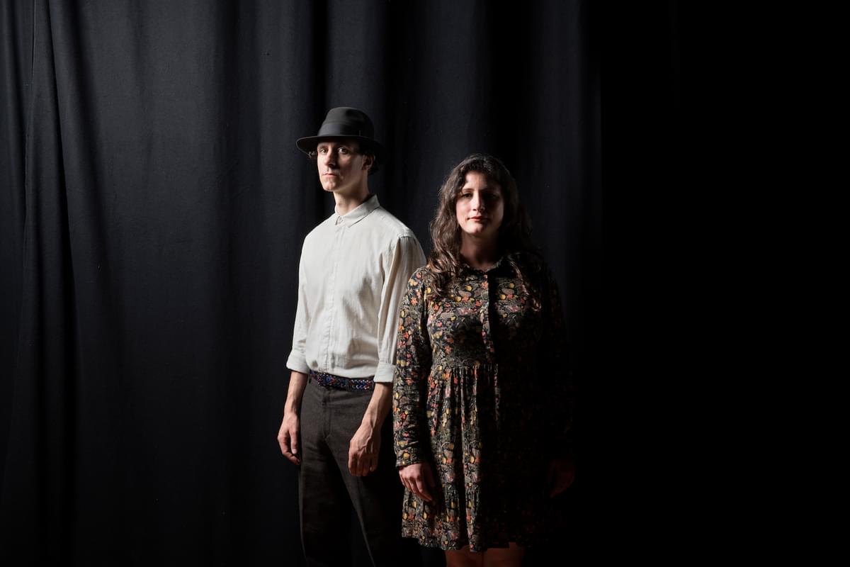 Unthank Smith stood in front of black curtain