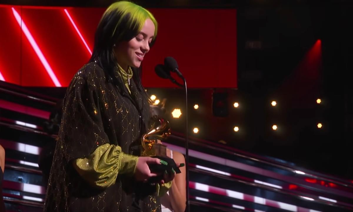 Billie eilish grammys speech