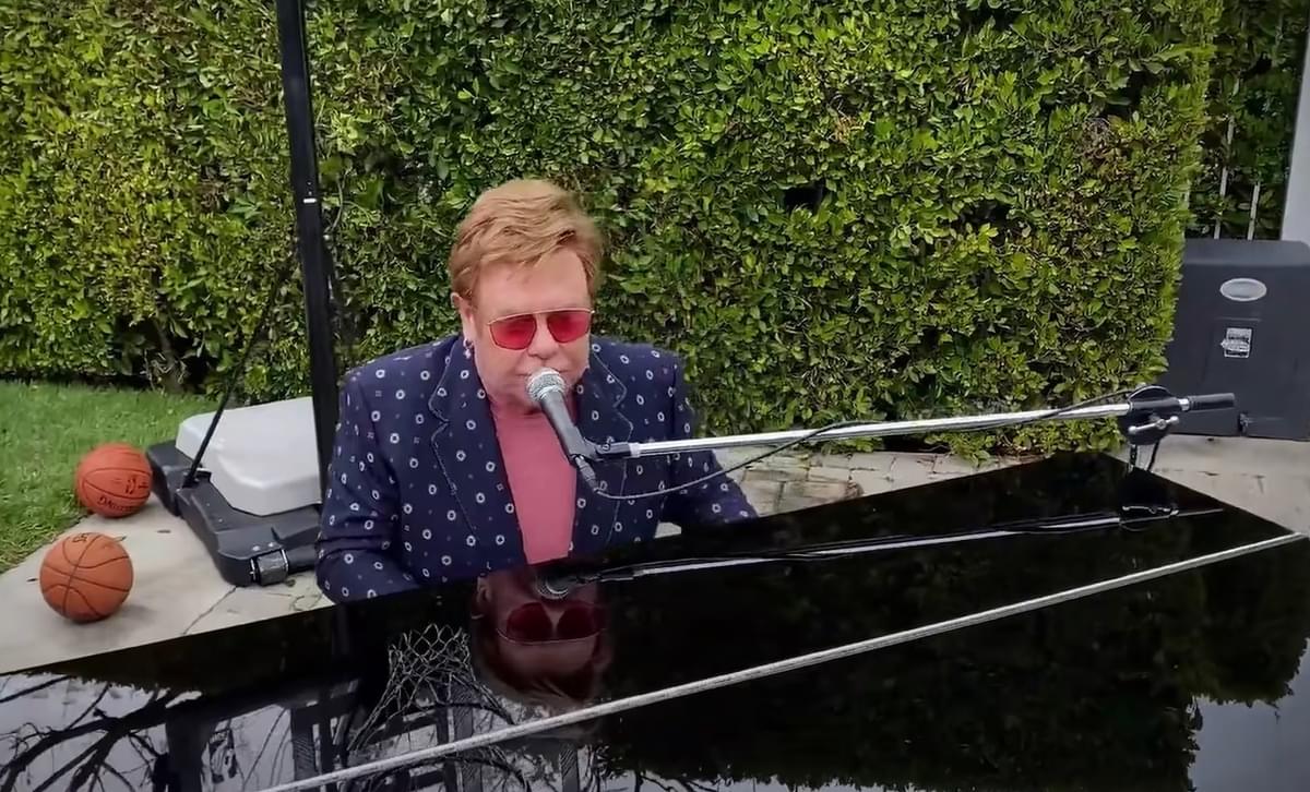 Elton john im still standing one world performance 2020