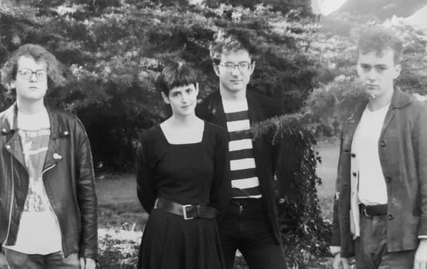 Heavenly outdoor monochrome band shot