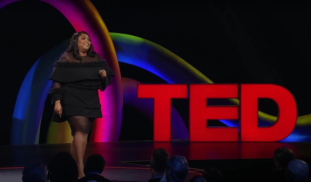 Lizzo ted talks youtube 2021