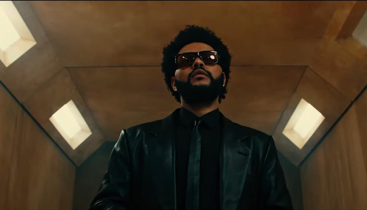 The Weeknd in the video for "Take My Breath"