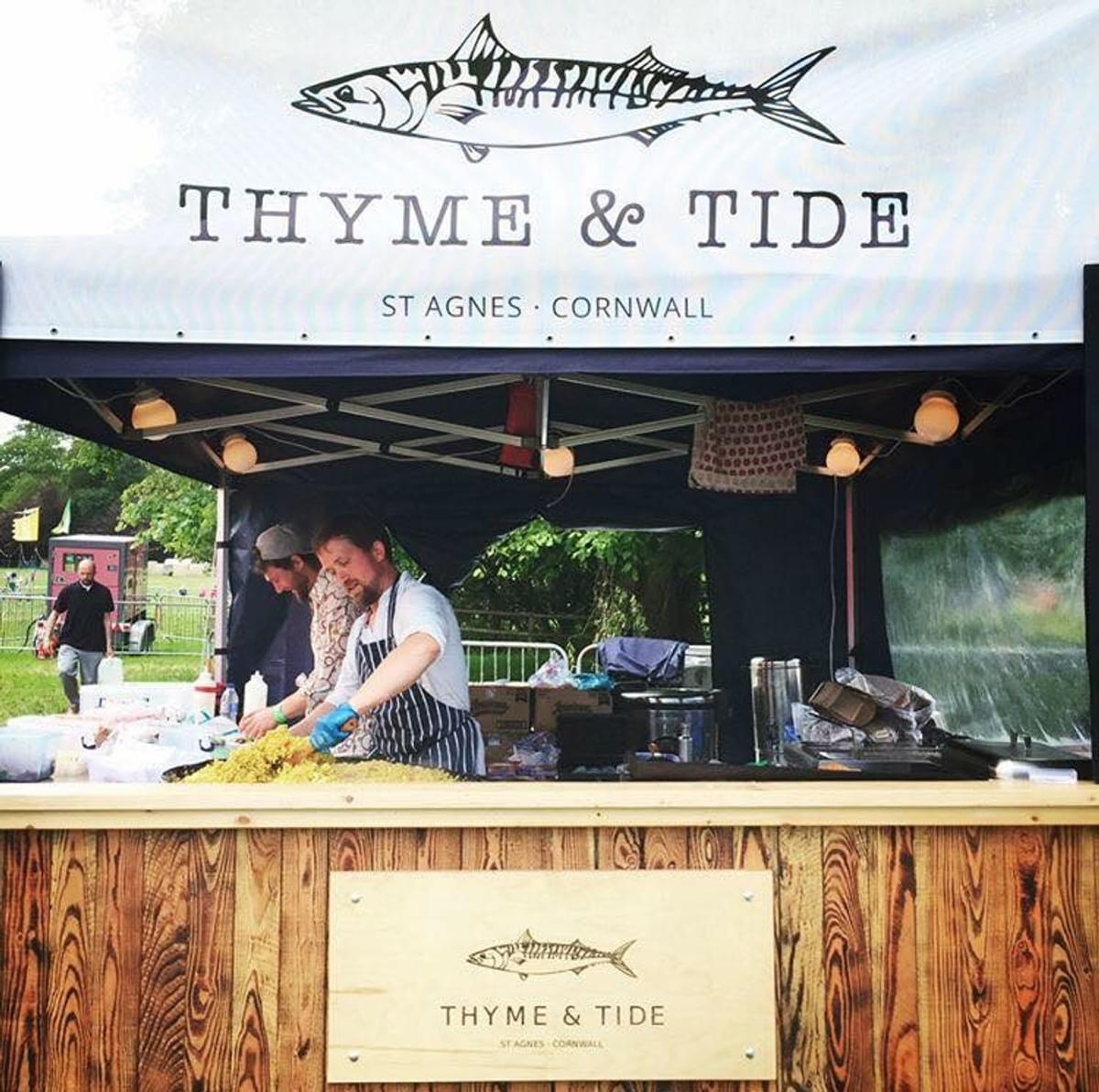 Thyme tide stall front