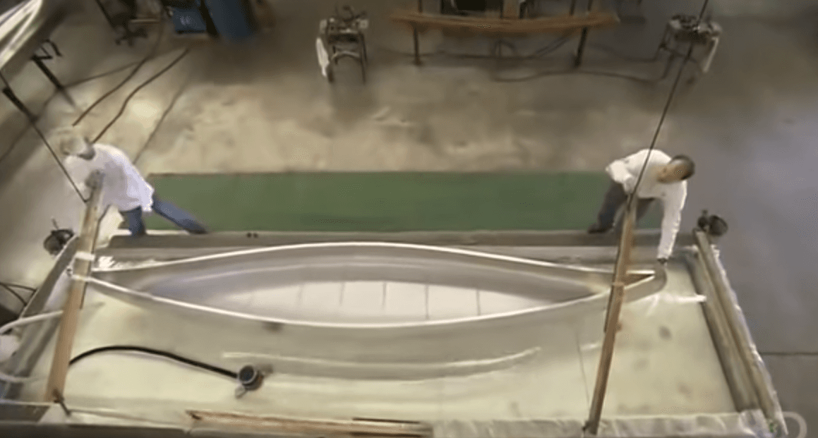 Aluminum Canoe Water Test