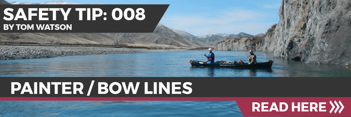 Safety Tip 008 - Painter/Bow Lines Safety Tip 008 - Painter/Bow Lines