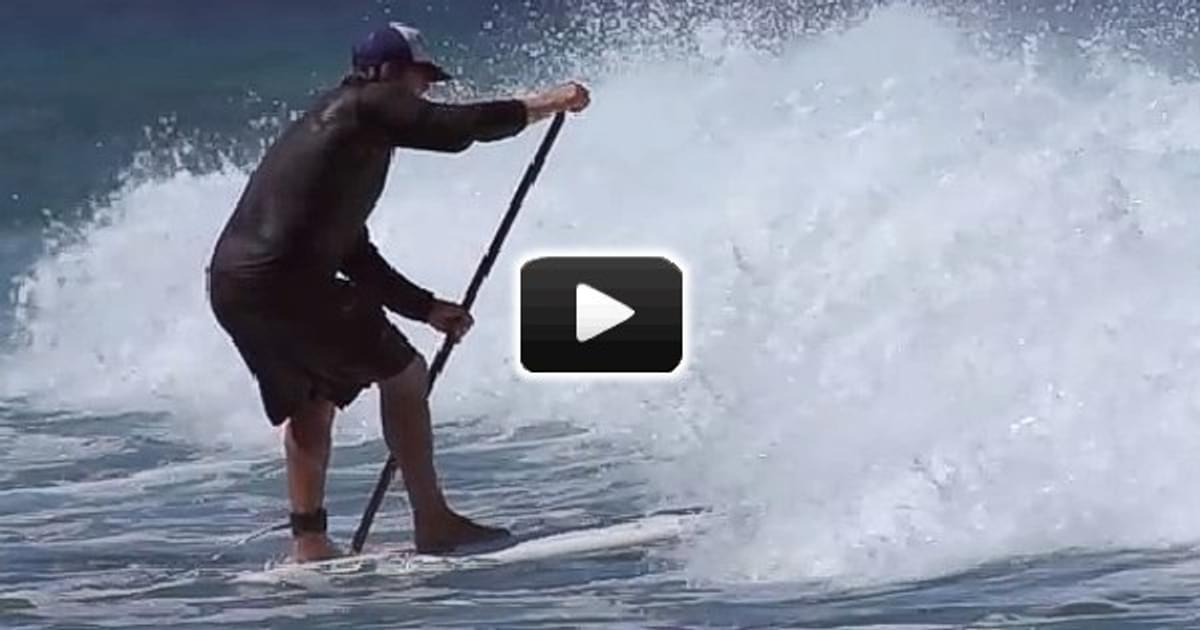 How to SUP through Breaking Waves | Paddling.com