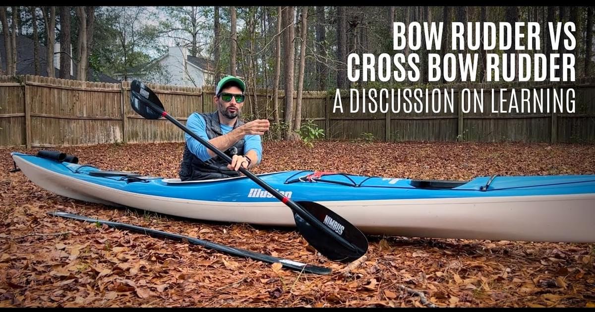 Bow Rudder vs Cross-Bow Rudder | Paddling.com