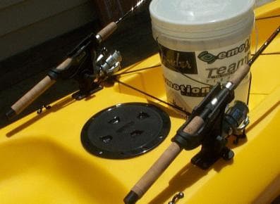 Rod Holder for Sit-In Kayak - Fishing - Paddling.com