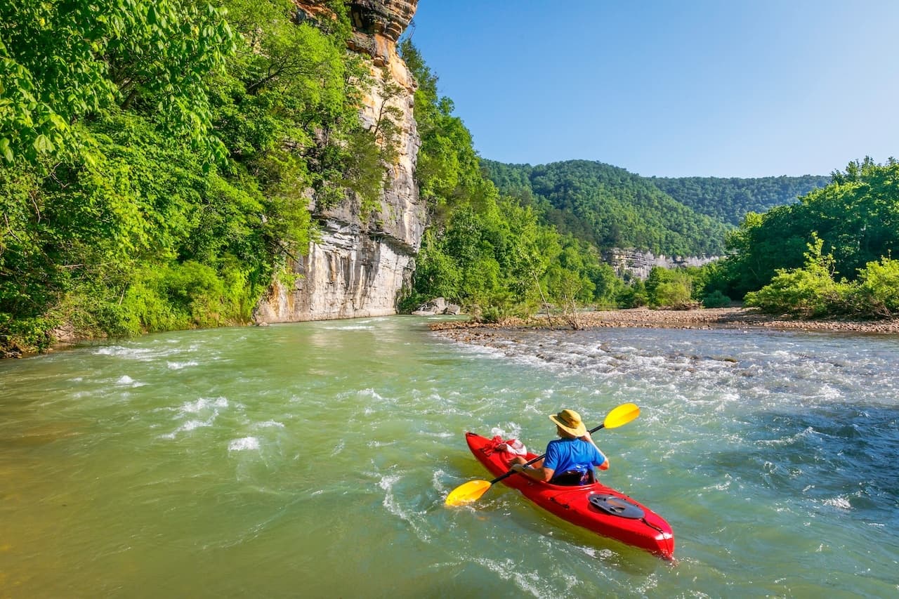 Buffalo River Rapids Kayak