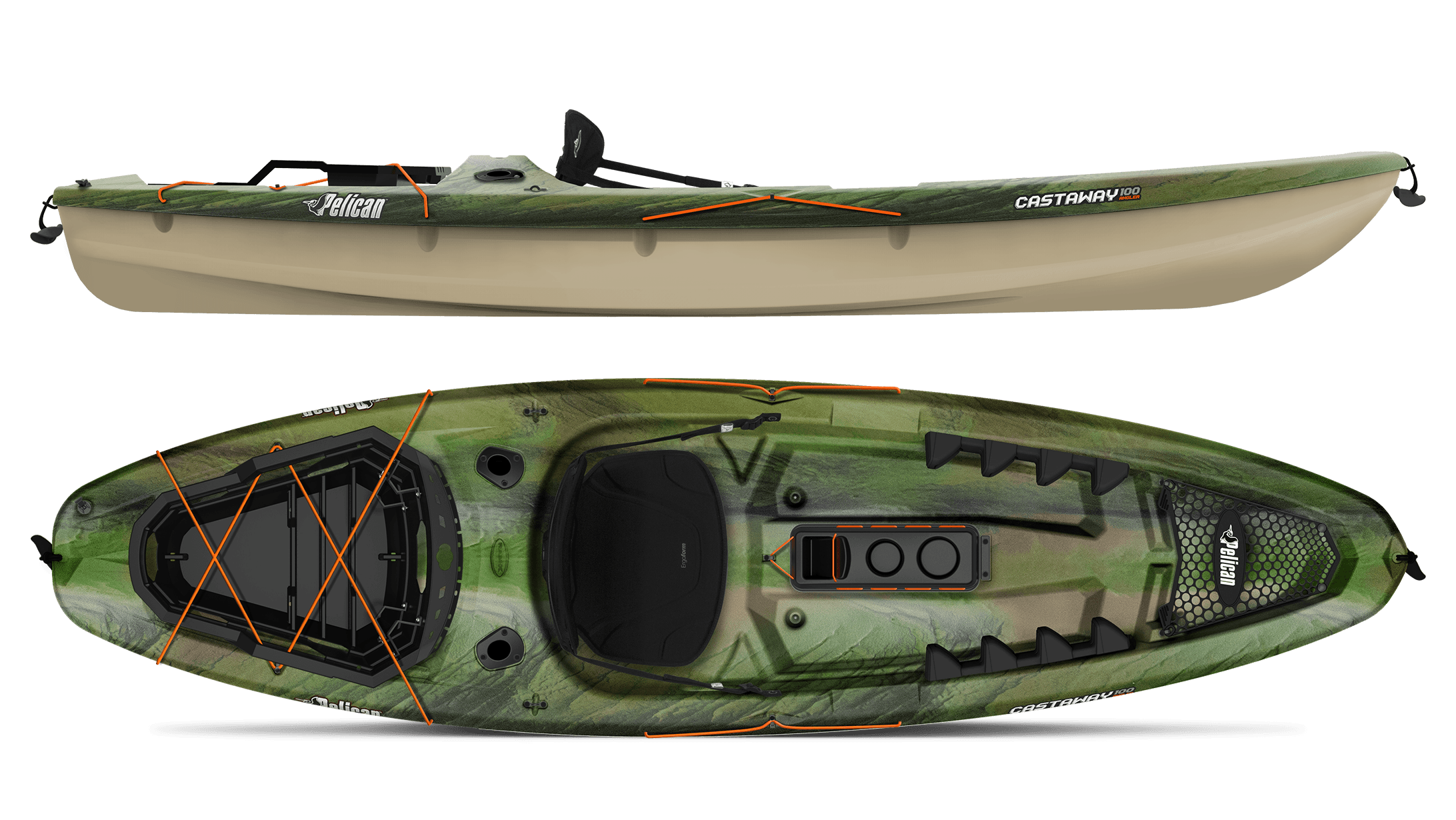 Pelican castaway 100 angler kayak deals