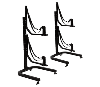 Deluxe 2-Boat Free-Standing Rolling Rack Reviews -… | Paddling.com