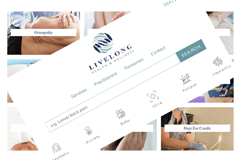 Website Search: Who should you see at Livelong?