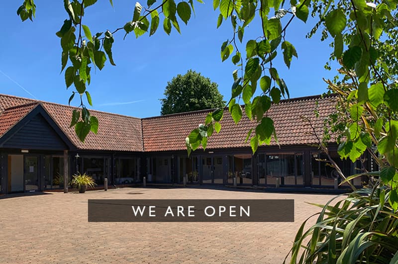 Welcome back, we are open.