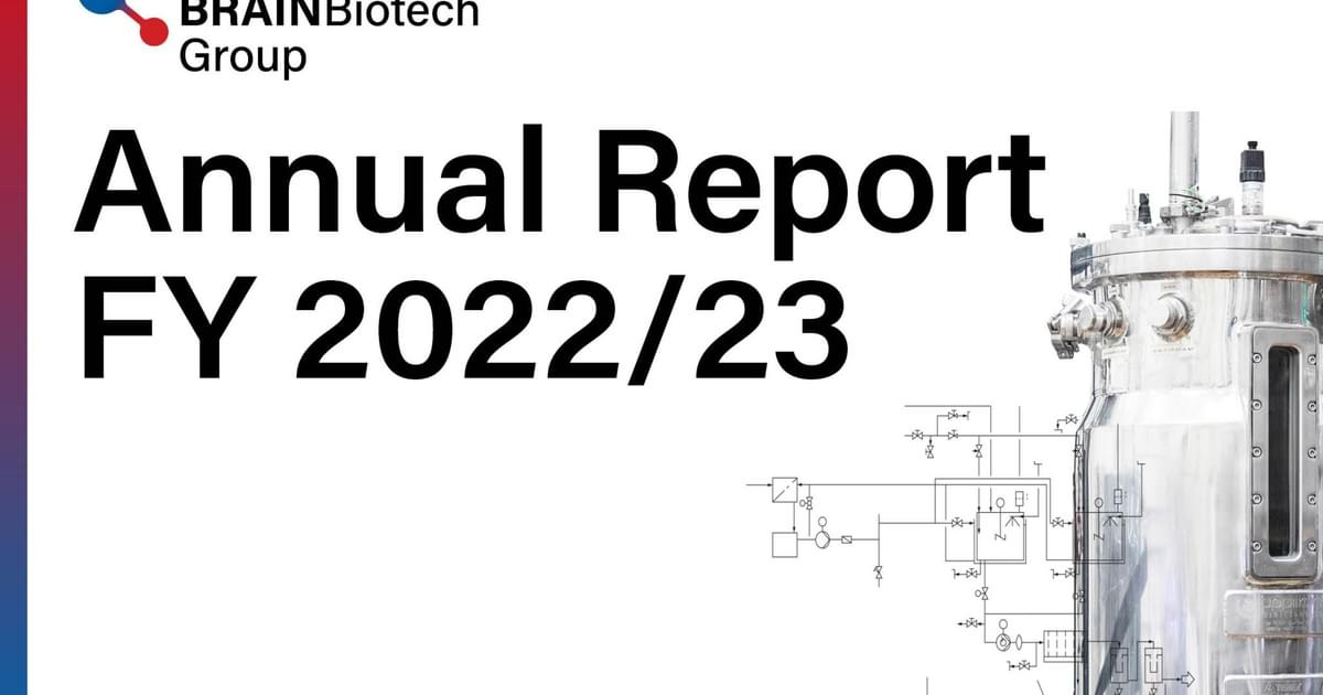 Annual Report 2022/23: BRAIN Biotech AG successfully… | Biocatalysts