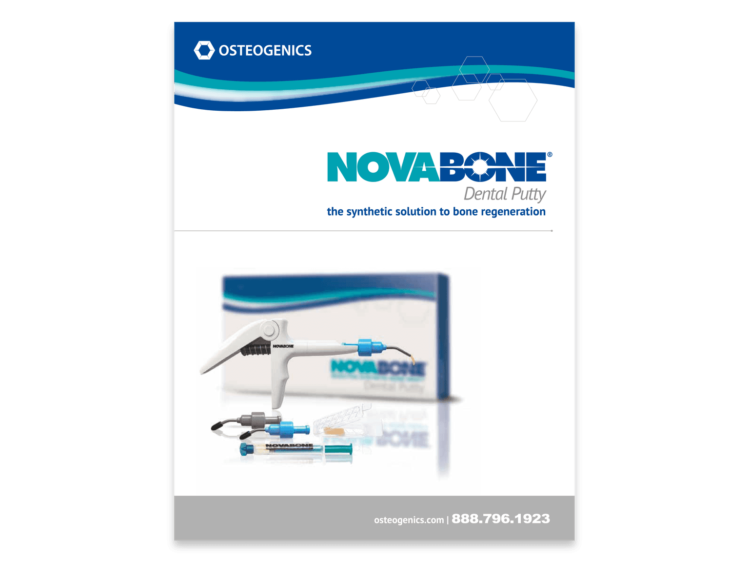 Dental Product Literature Catalogs & Brochures Osteogenics